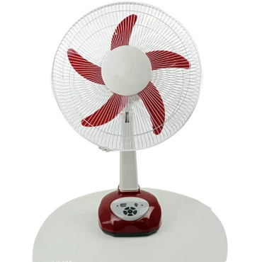 Defender OSK-2916 Rechargeable Table Fan Maroon-16 Inch- (6 Months Warranty)